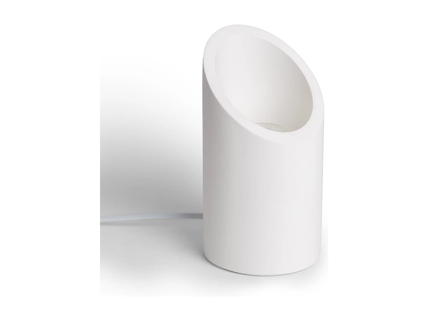 Lámpara de Mesa Yeso Rise Uplighter Blanco