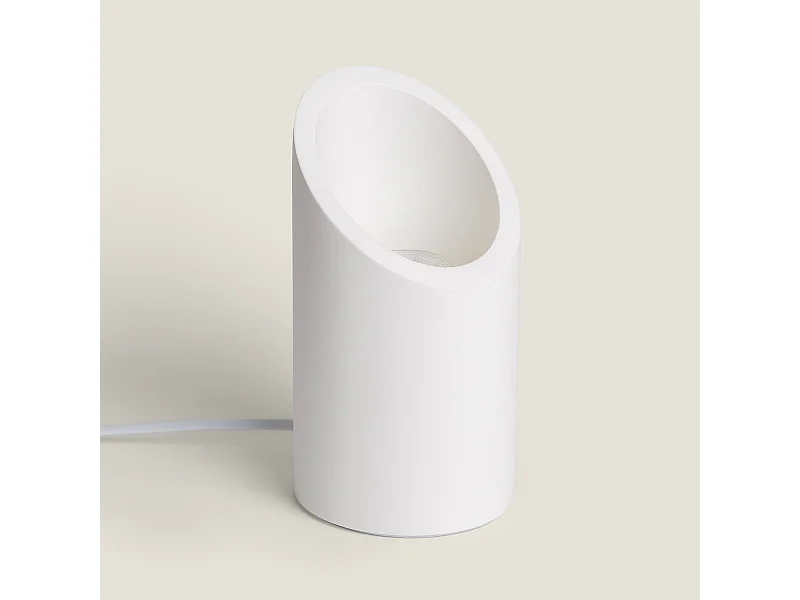 Lampe à Poser Plâtre Rise Uplighter Blanc