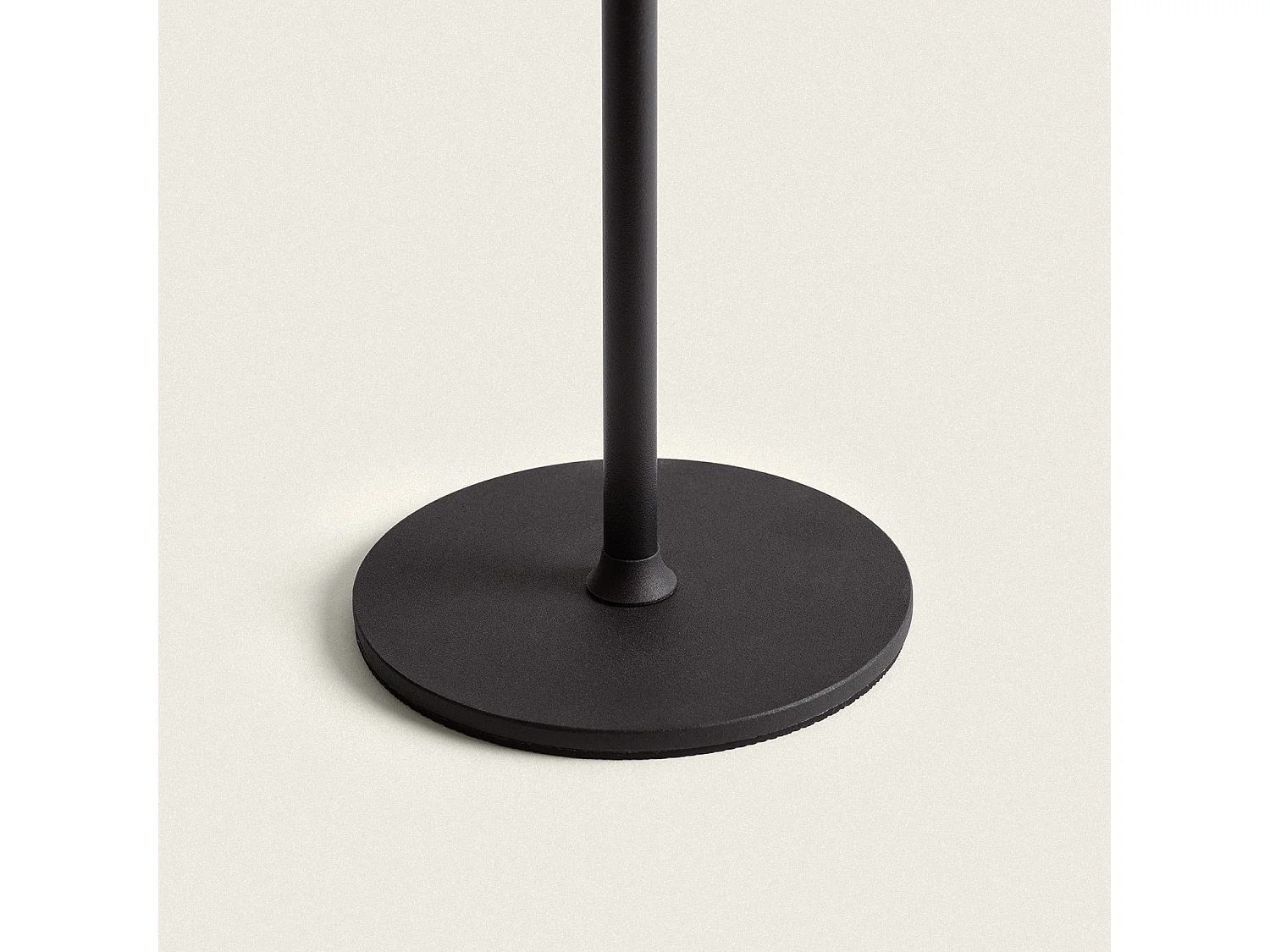 Lámpara de Mesa LED 3W Portátil de Metal con Batería USB Recargable Anisa Negro