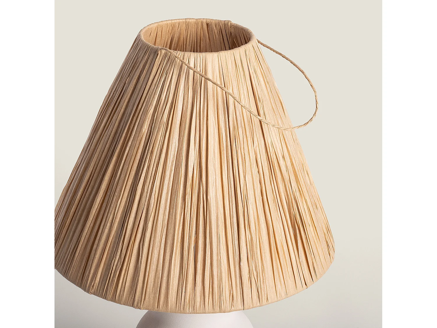 Lampe à Poser Céramique Ulan Blanc