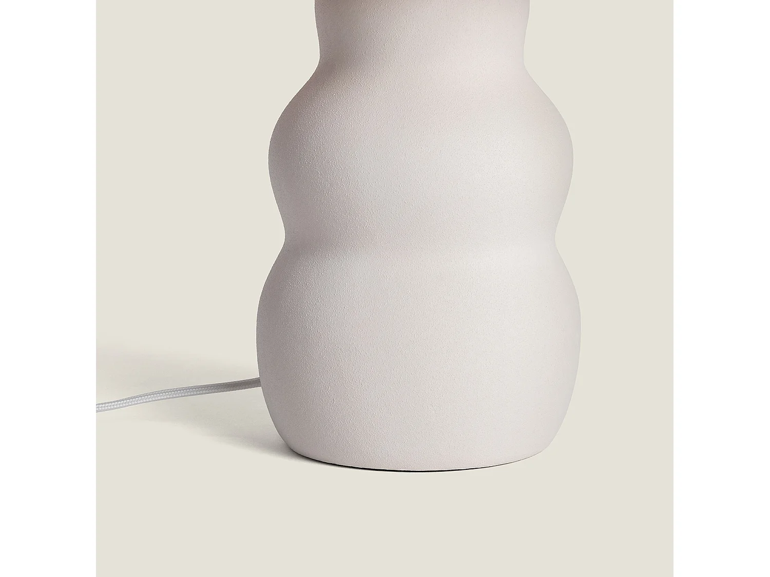 Lampe à Poser Céramique Ulan Blanc