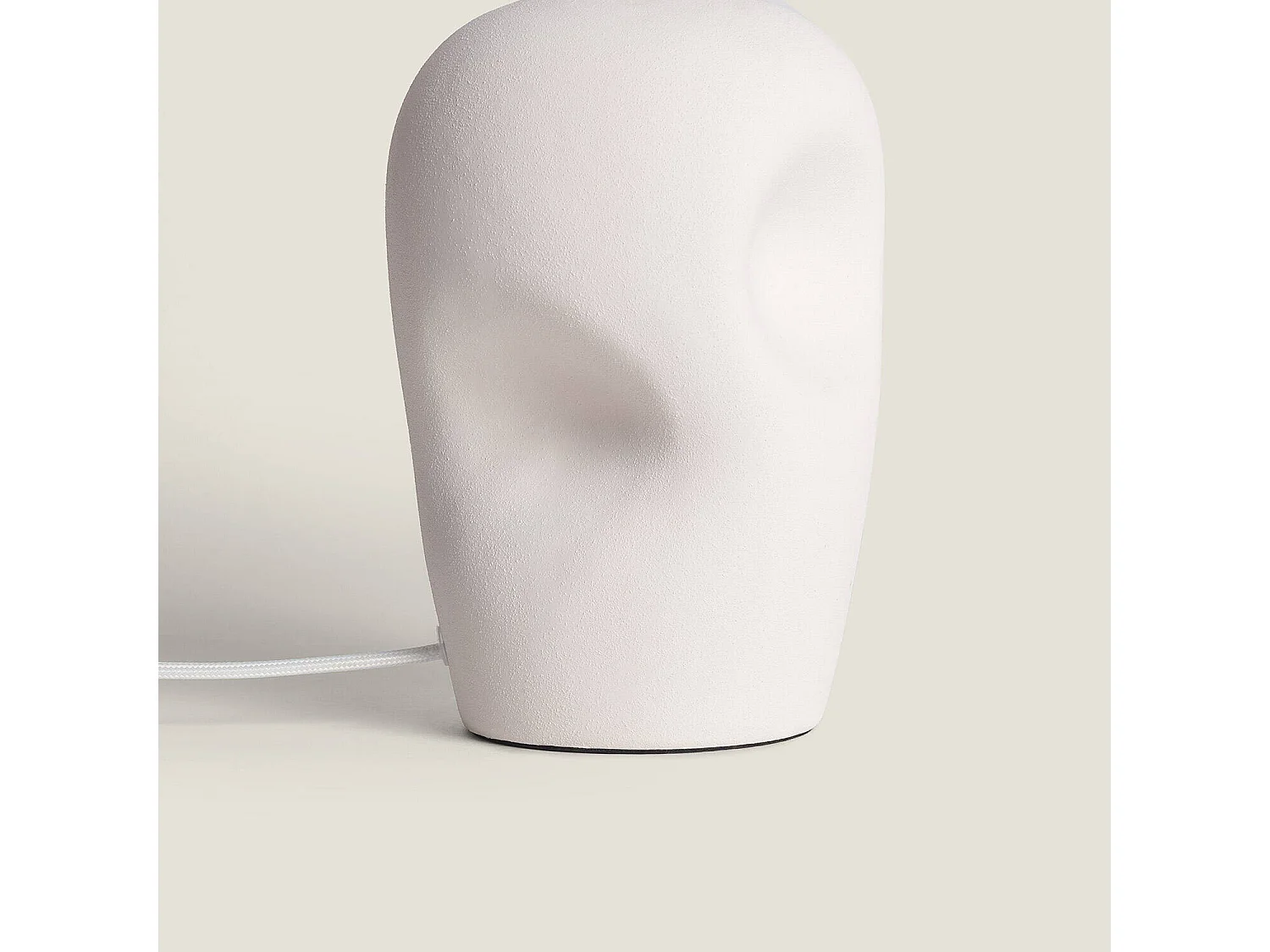 Lampada da Tavolo Ceramica Barta Bianco