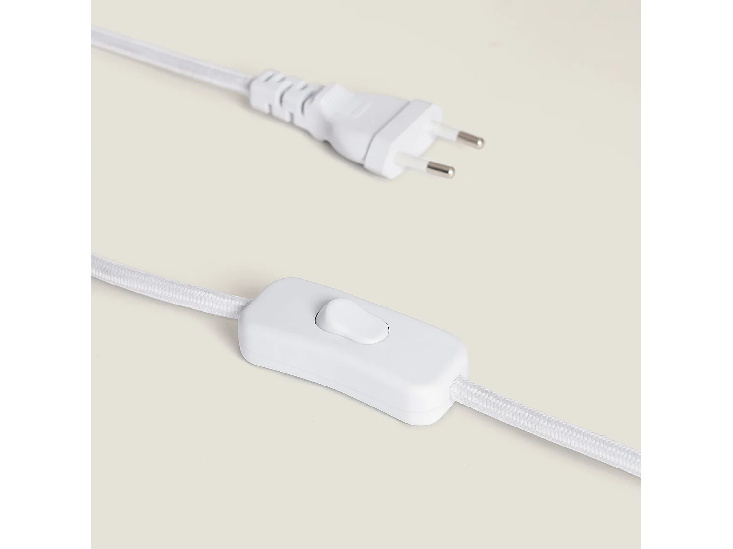 Lámpara de Mesa Cerámica Barta Blanco