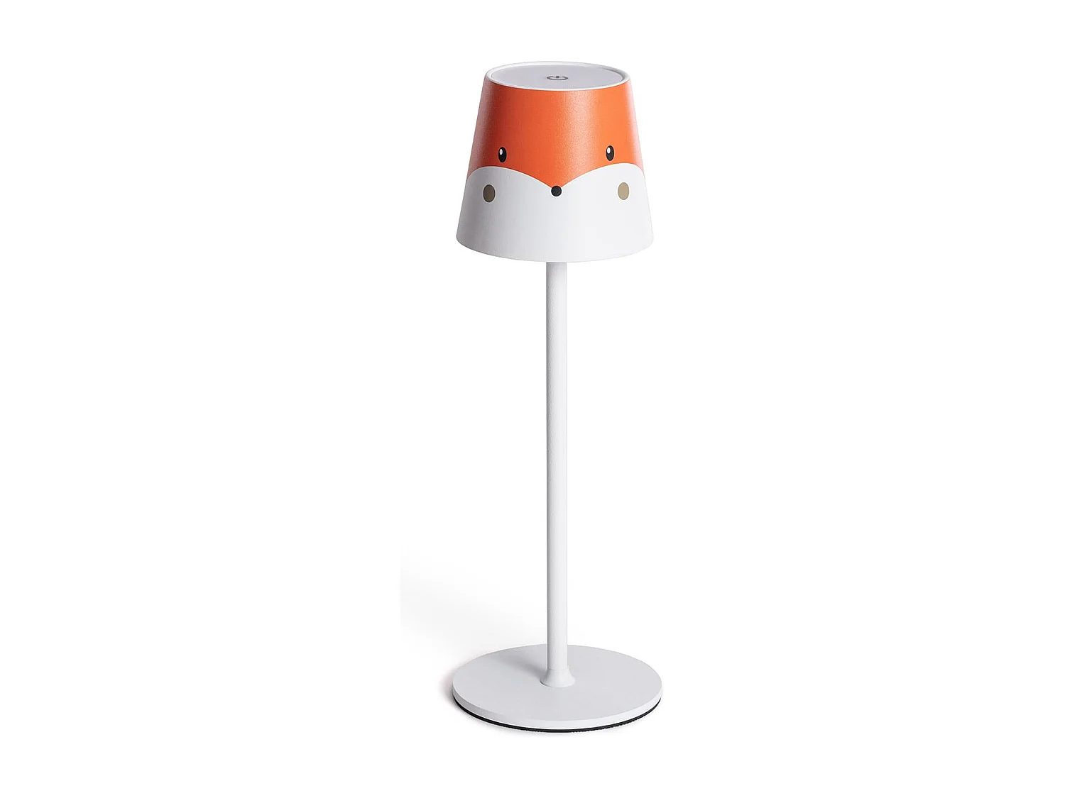 Lámpara de Mesa LED 3W Portátil de Metal con Batería USB Recargable Anisa Naranja