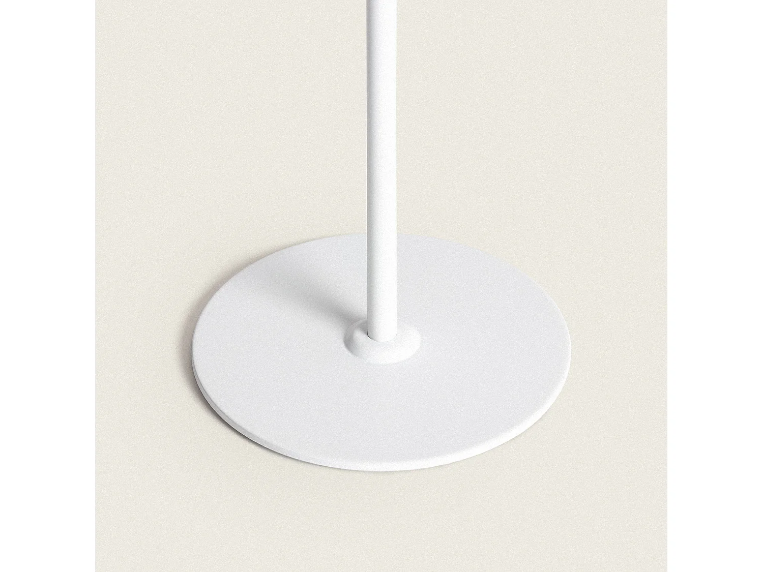 Lámpara de Mesa LED Portátil Metal con Batería USB Recargable Bysta Blanco