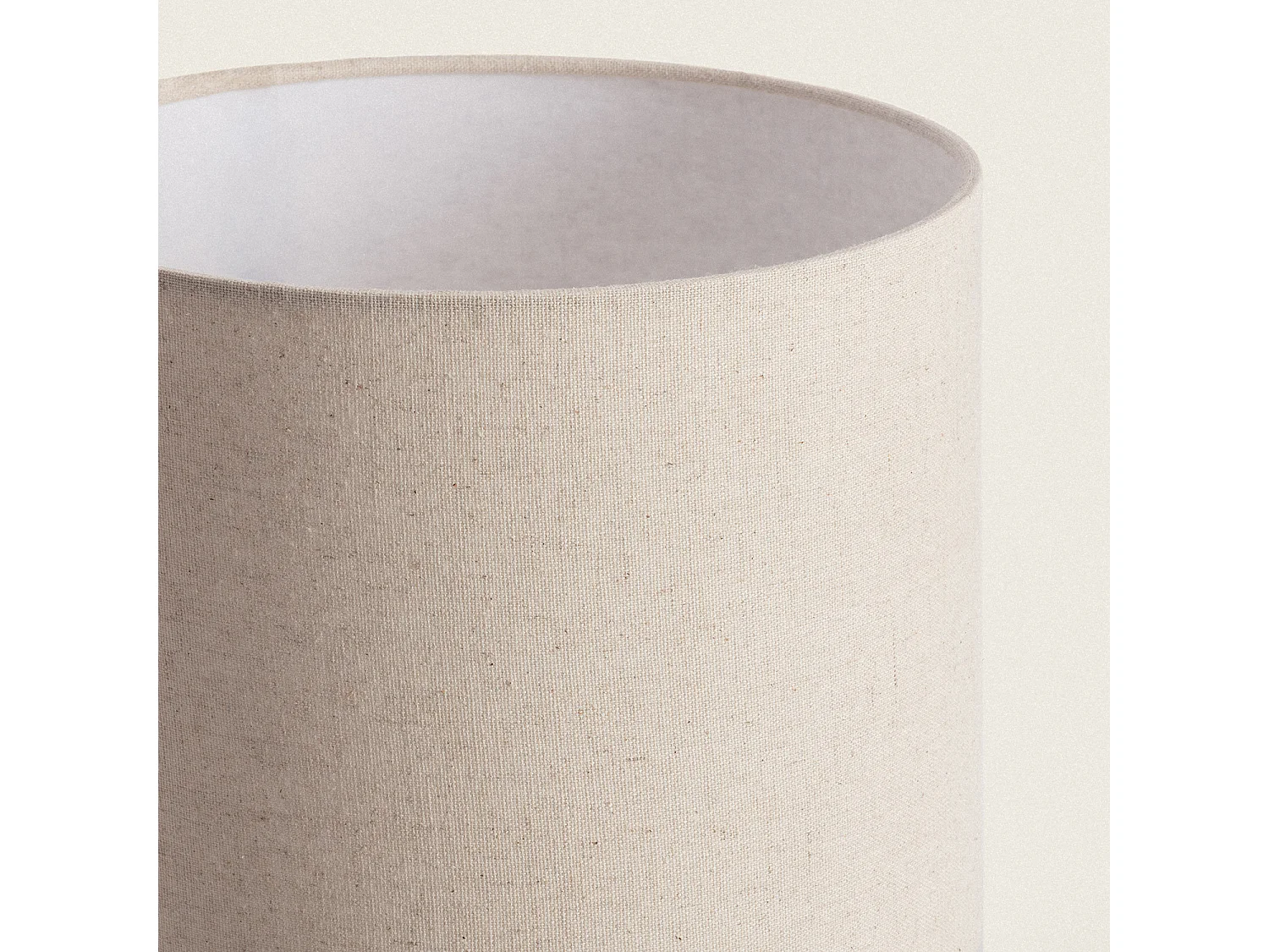 Lampe à Poser Céramique et Tissu Rahma Beige
