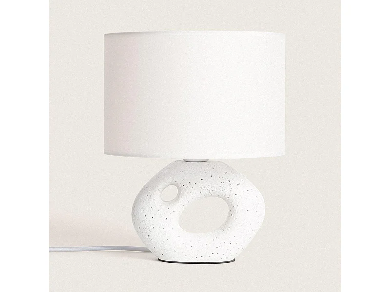 Lampe à Poser Resina Alessia Blanc