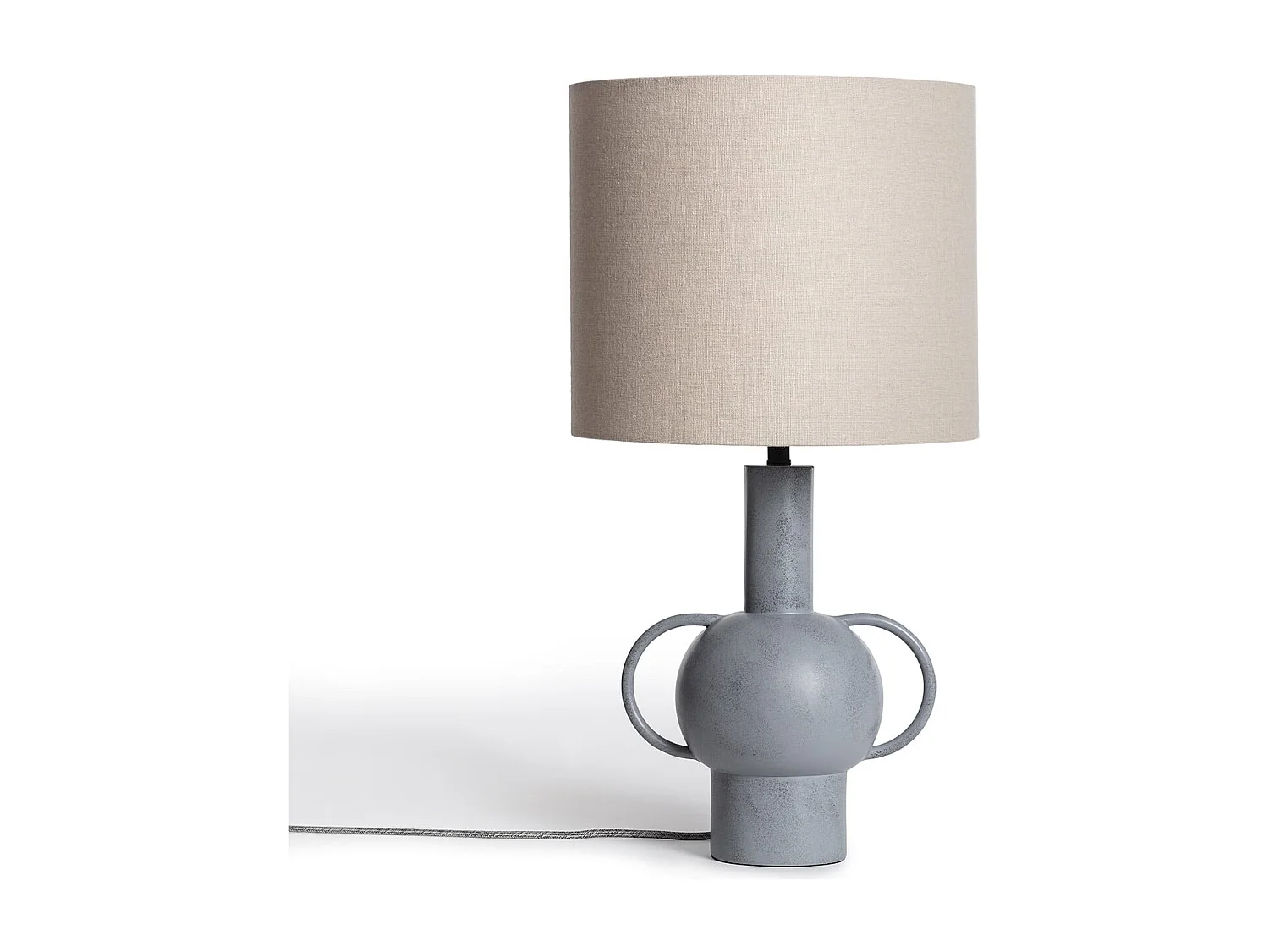 Lampada da Tavolo in Resina Goslar Grigio