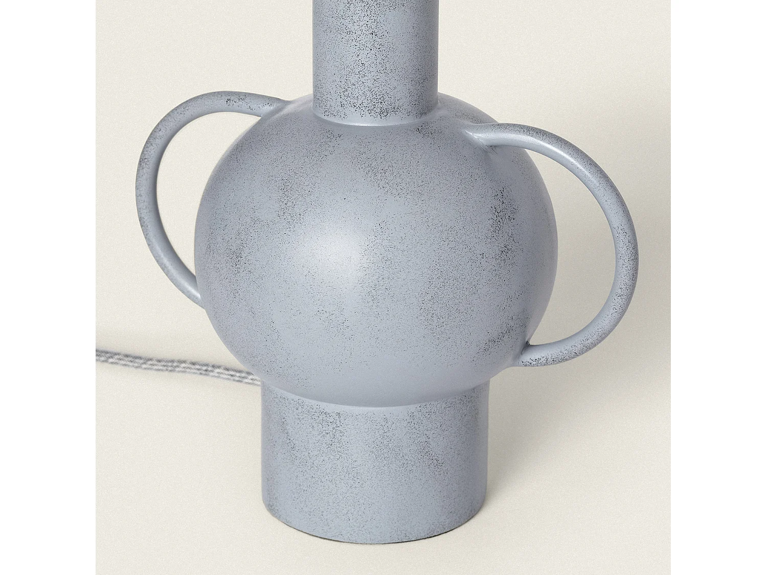 Lampada da Tavolo in Resina Goslar Grigio
