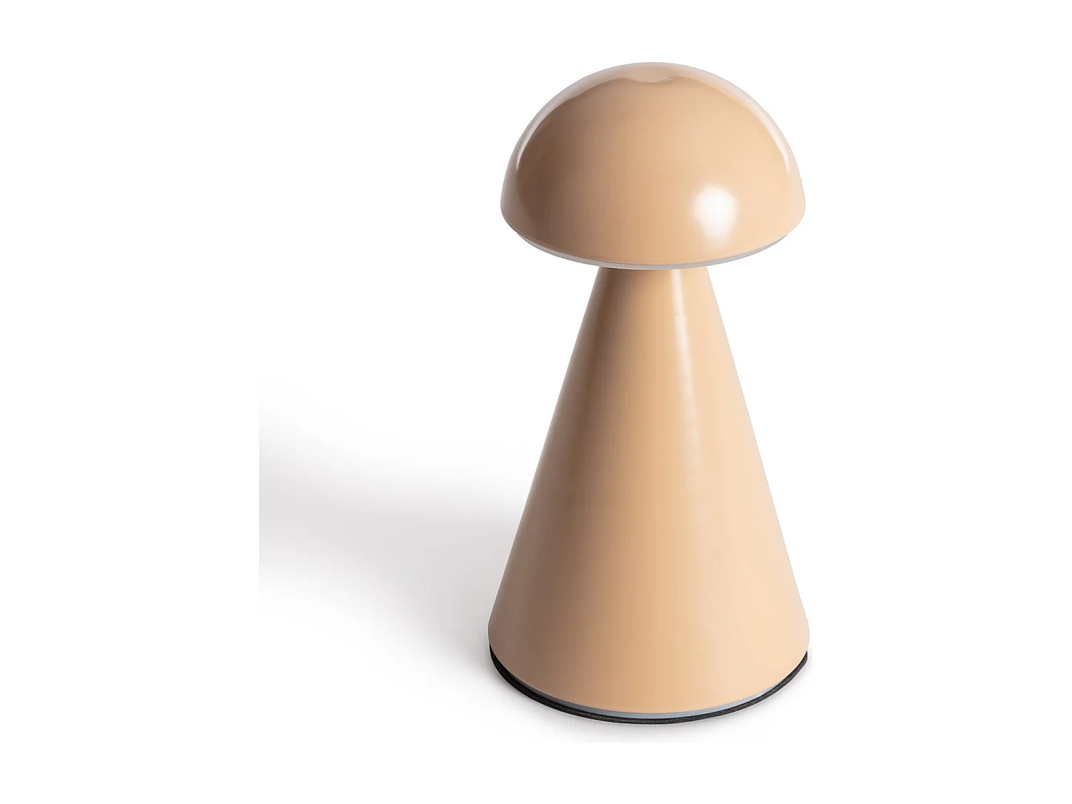 Lampada da Tavolo LED Portatile con batteria USB Ricaricabile Metal Azana Cammello