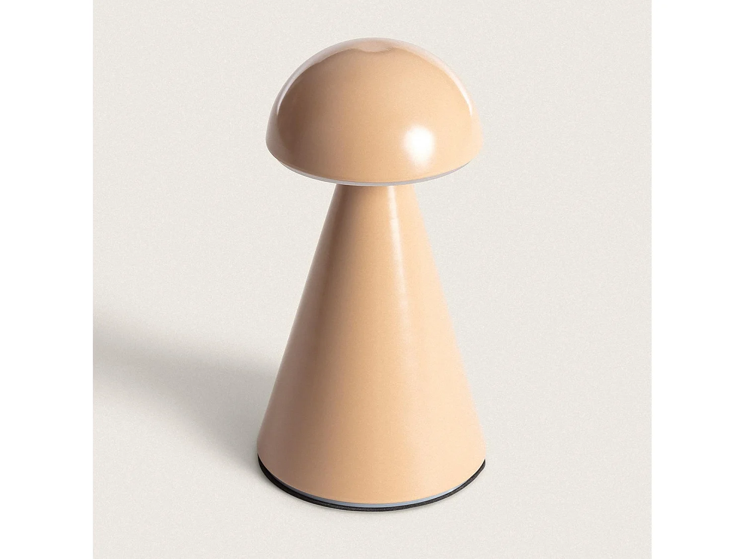 Lampada da Tavolo LED Portatile con batteria USB Ricaricabile Metal Azana Cammello
