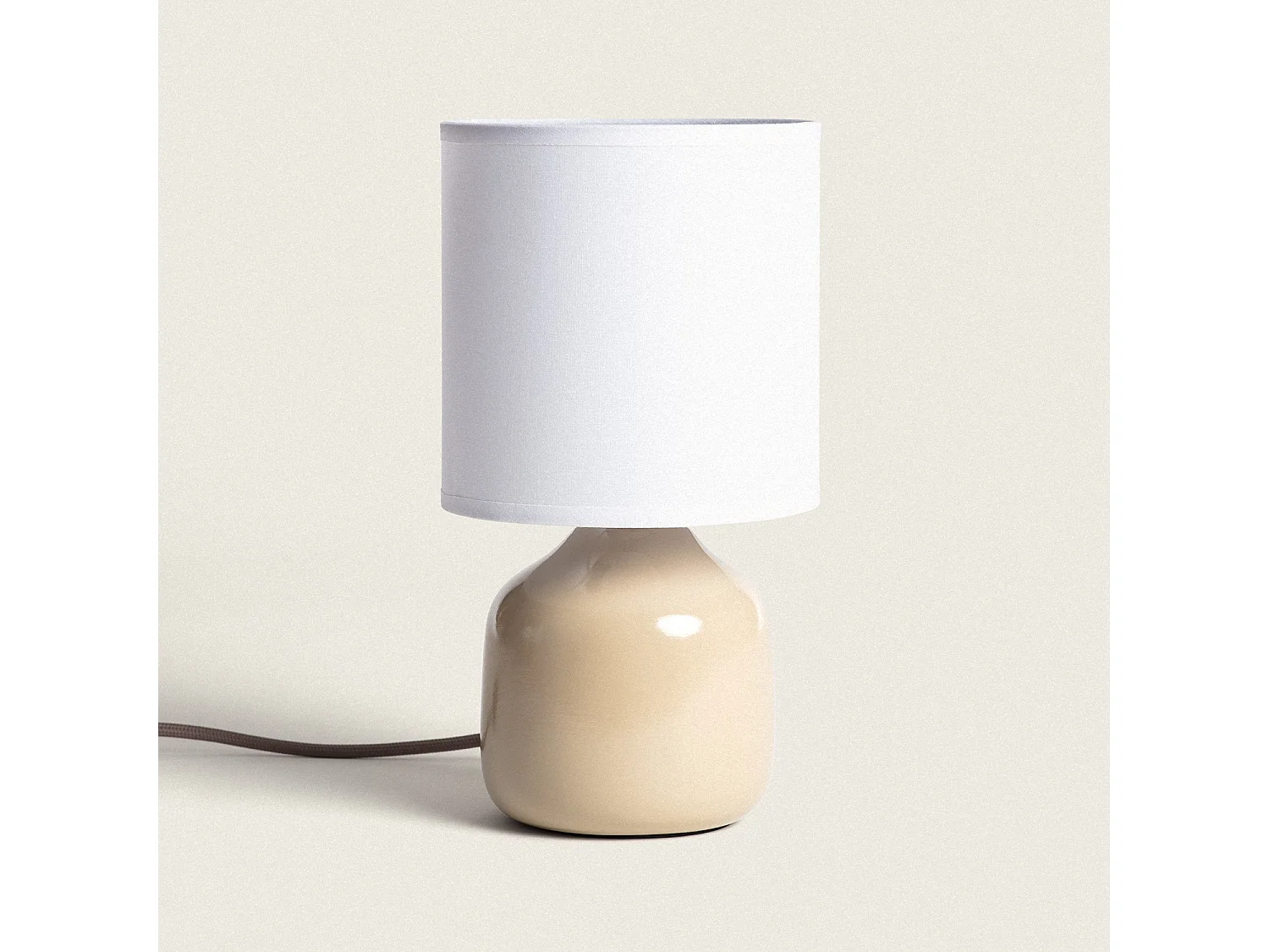 Lampe à Poser Céramique Maya Camel