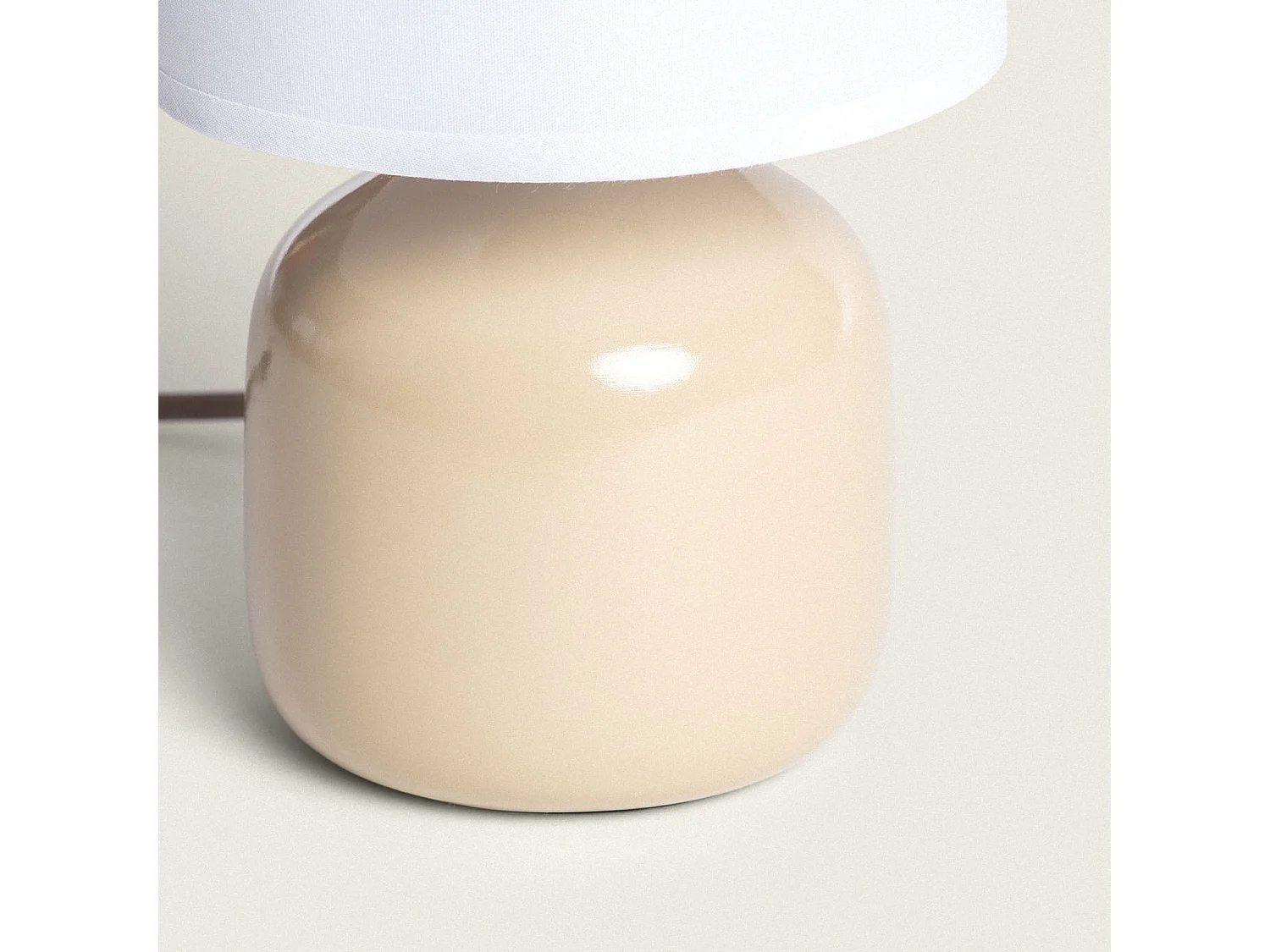 Lampe à Poser Céramique Maya Camel