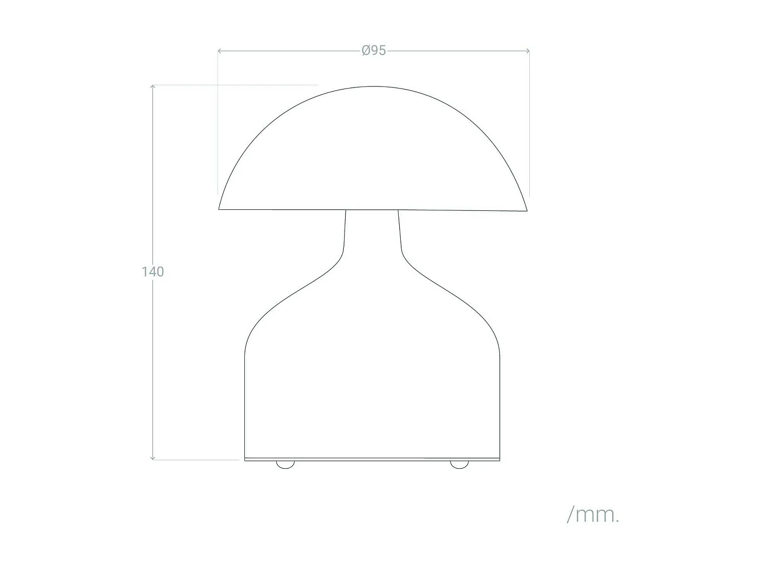 Lampada da Tavolo LED 3W Portatie con Batteria USB Ricaricabile Ibbie Oro