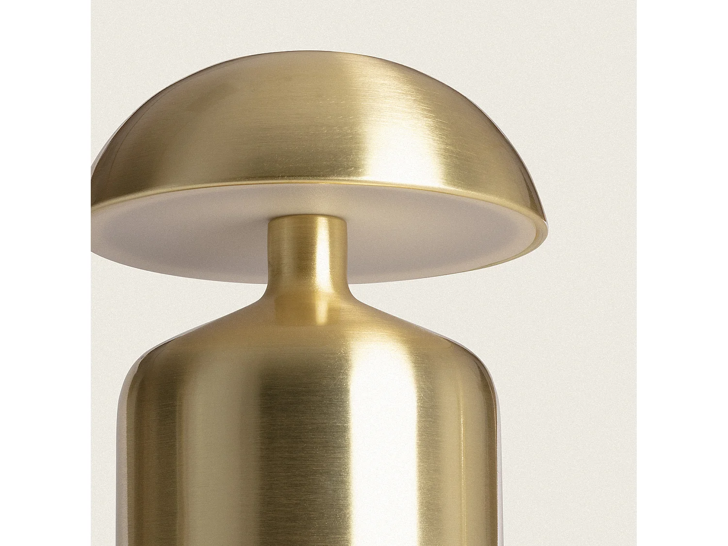Lampe à Poser LED Portable avec Batterie USB Rechargeable Métal Ibbie Doré
