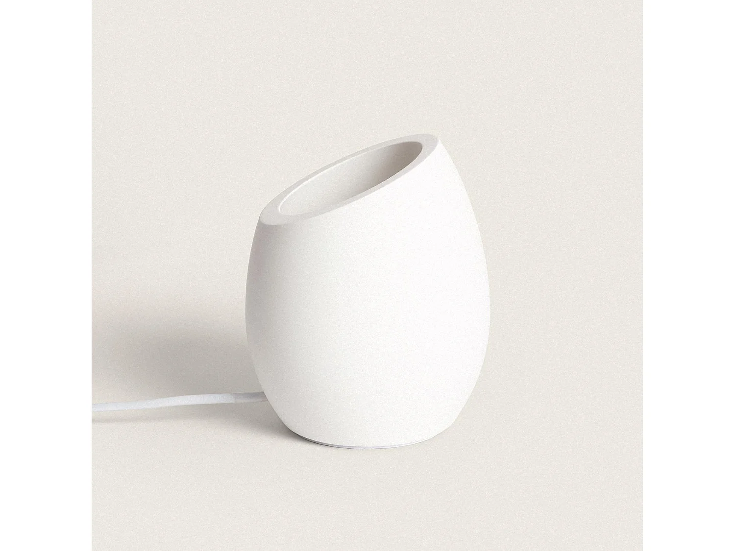 Lampe à Poser Plâtre Ascend Uplighter Blanc