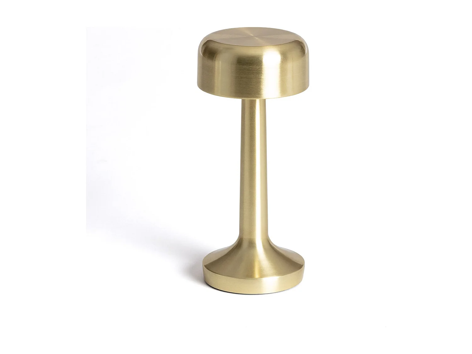 Lámpara de Mesa LED Portátil Metal con Batería USB Recargable Ciara Dorado