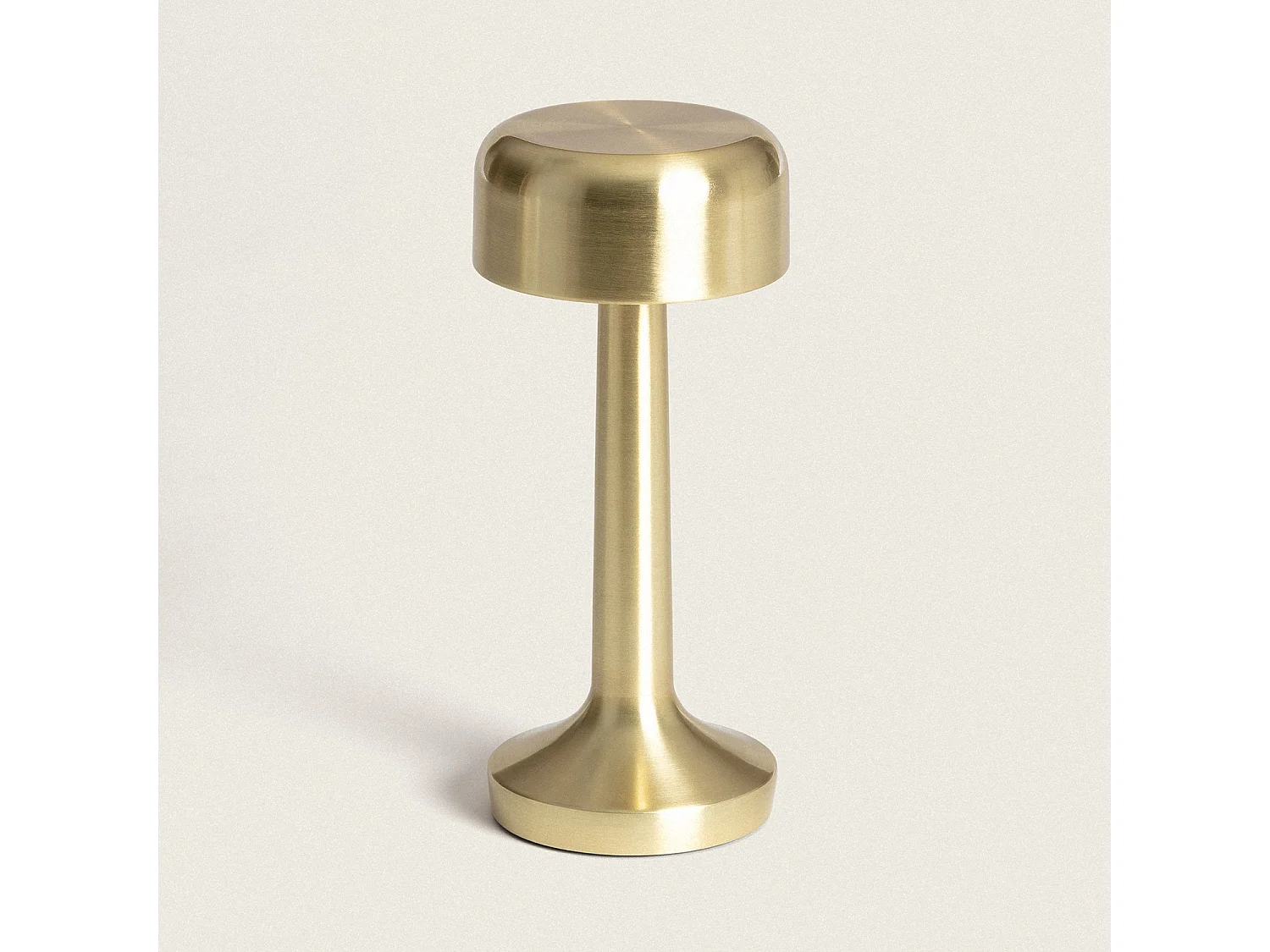 Lámpara de Mesa LED Portátil Metal con Batería USB Recargable Ciara Dorado