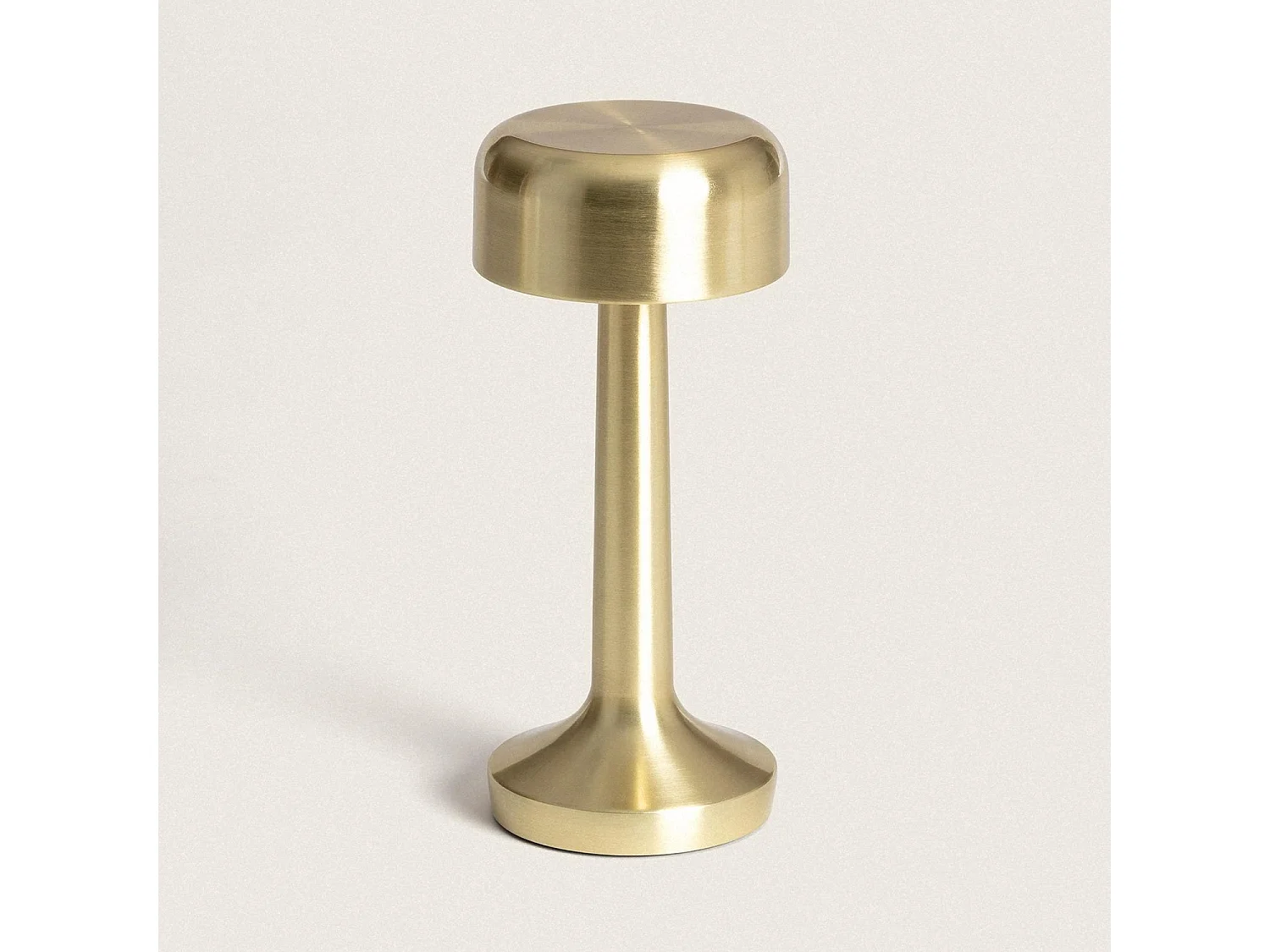 Lámpara de Mesa LED Portátil Metal con Batería USB Recargable Ciara Dorado