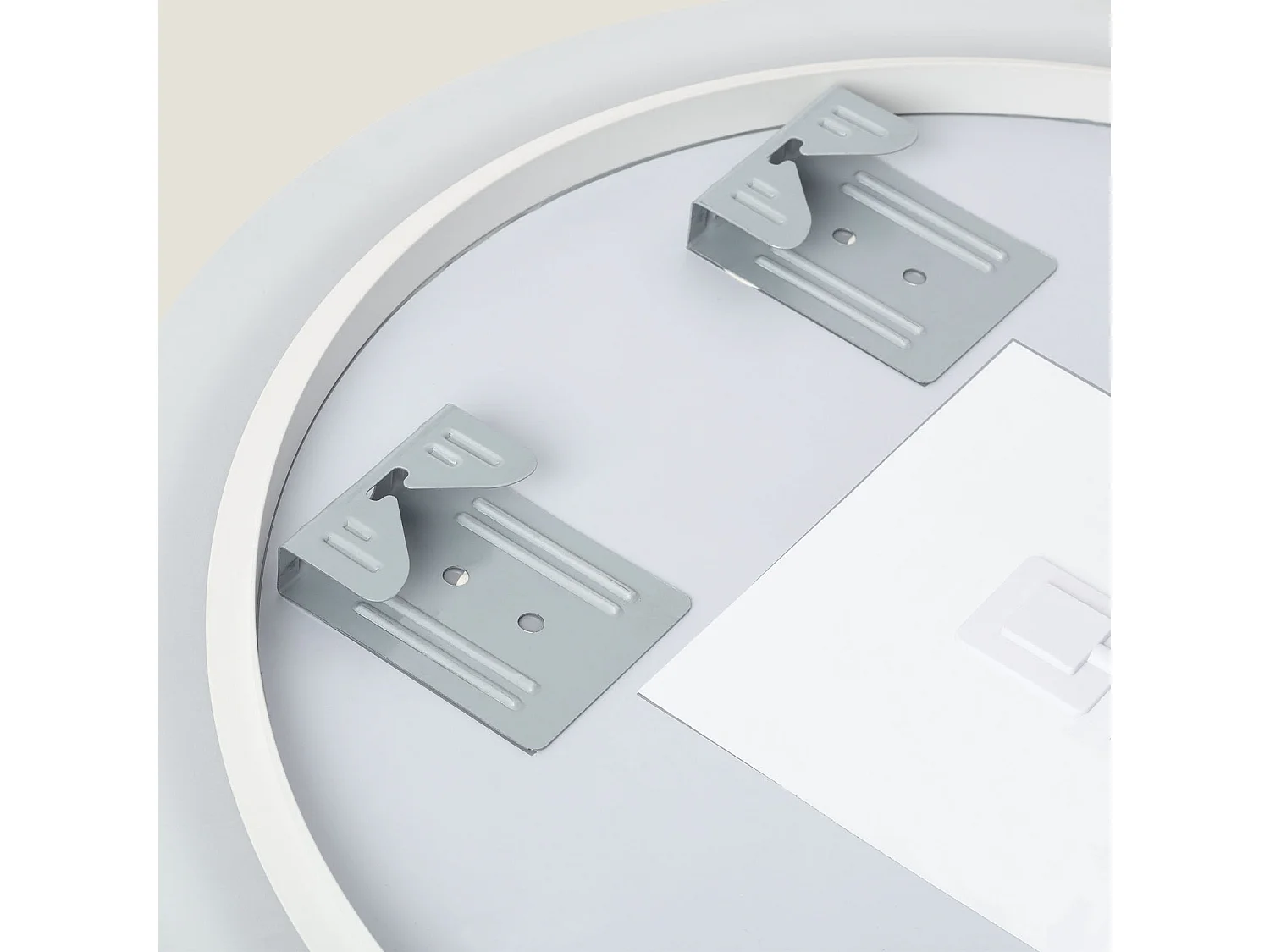 Espejo Baño con Luz LED y Antivaho Ø60 cm Minna 4000K Blanco Neutro