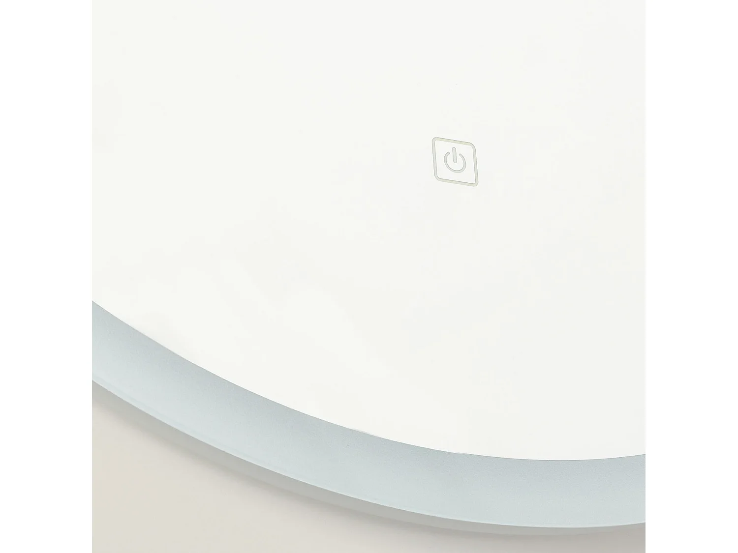 Miroir de Salle de Bain avec éclairage LED et Anti-buée Minna Ø60 cm 4000K Blanc neutre