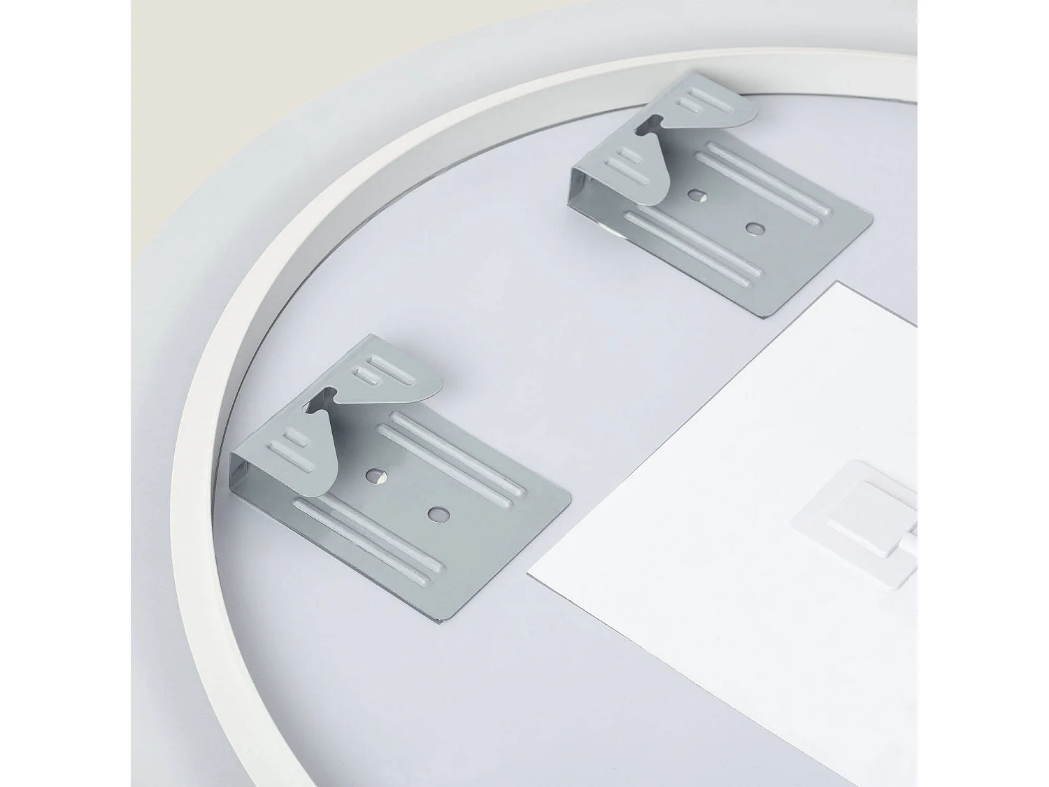 Miroir de Salle de Bain avec éclairage LED et Anti-buée Minna Ø60 cm 4000K Blanc neutre