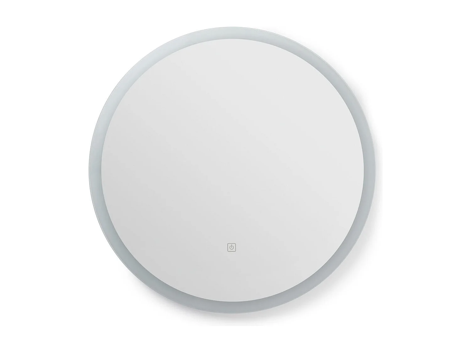 Miroir de Salle de Bain avec éclairage LED et Anti-buée Minna Ø60 cm 4000K Blanc neutre
