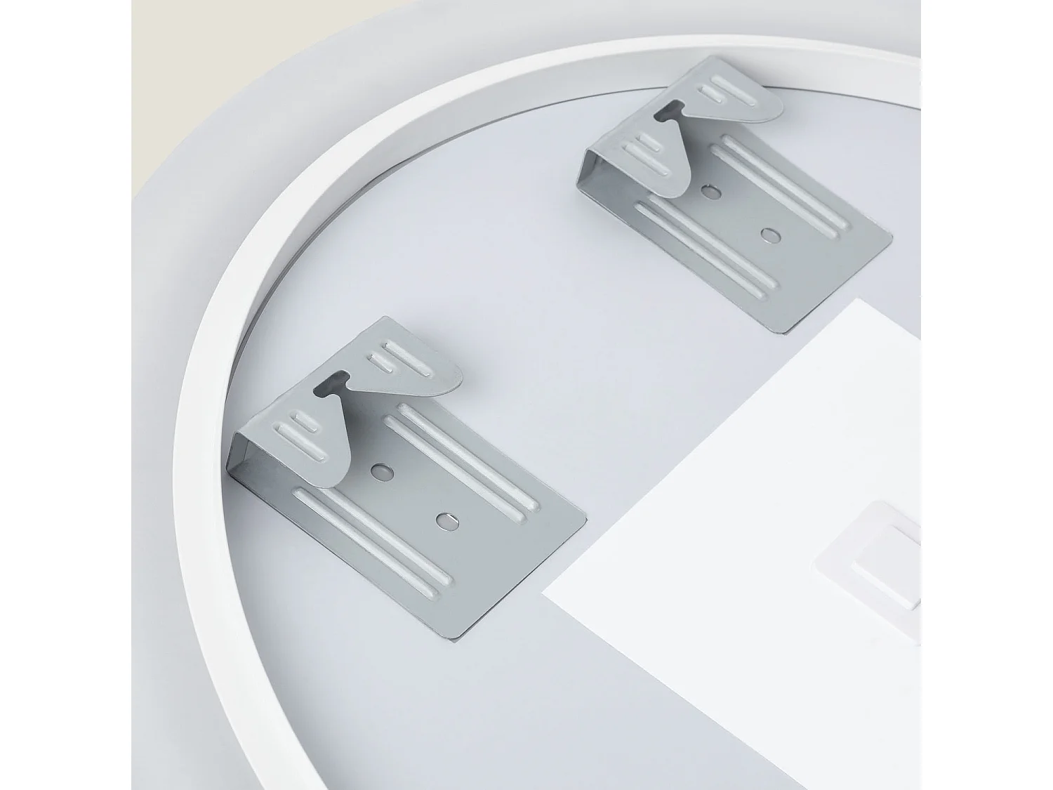 Espejo Baño con Luz LED y Antivaho Ø60 cm Shala 2700K Blanco Cálido