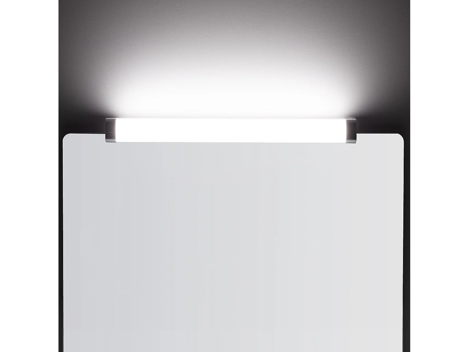 Applique LED Salle de Bain 15W Big Vault pour Miroir  Argent