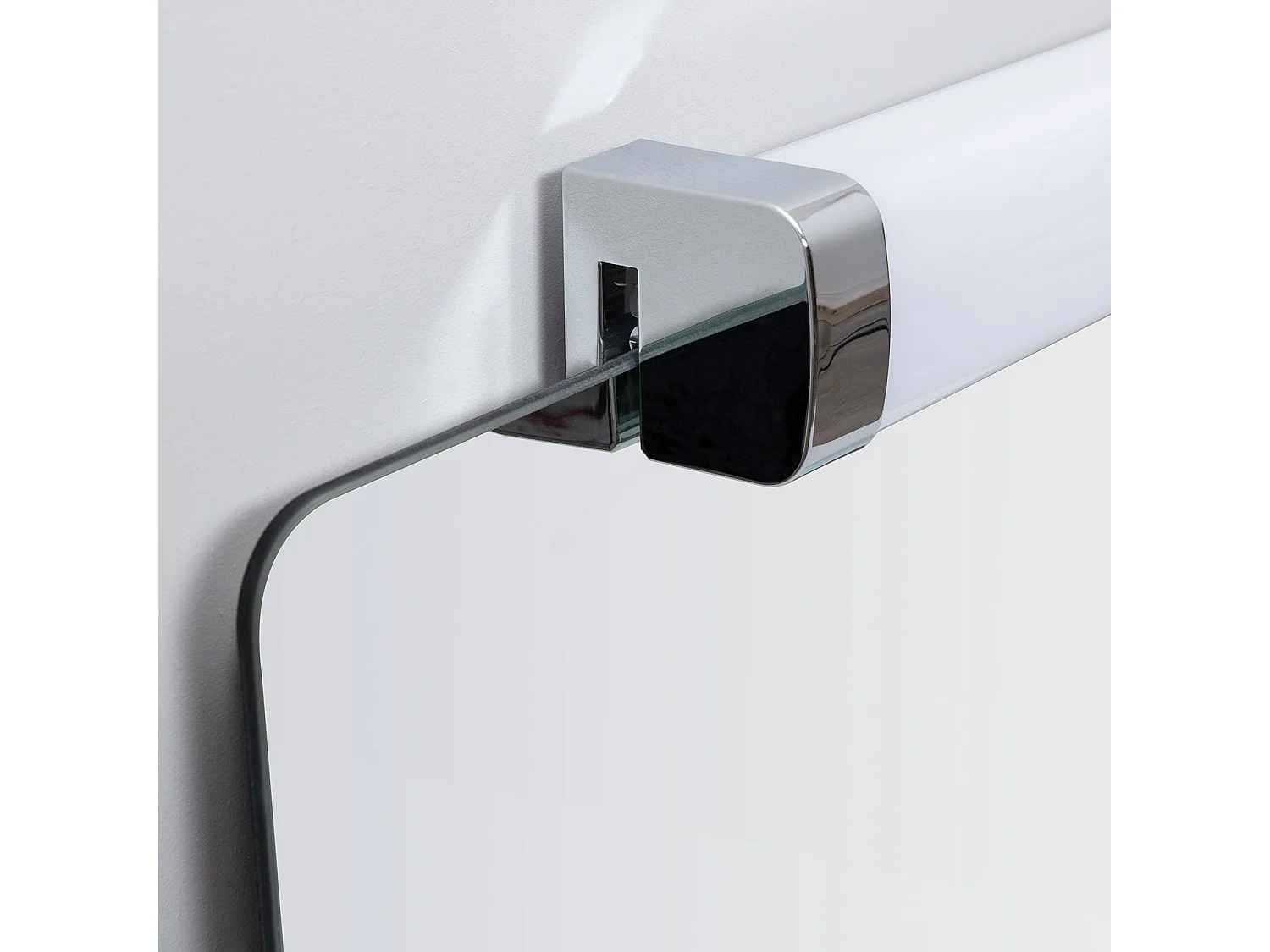 Applique LED Salle de Bain 15W Big Vault pour Miroir  Argent