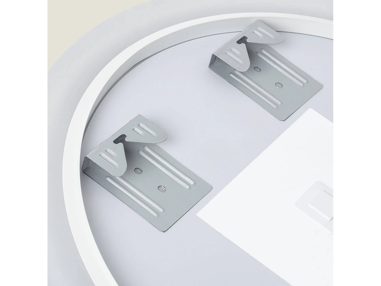 Miroir de Salle de Bain avec éclairage LED et Anti-buée Jizan Ø60 cm  4000K Blanc neutre