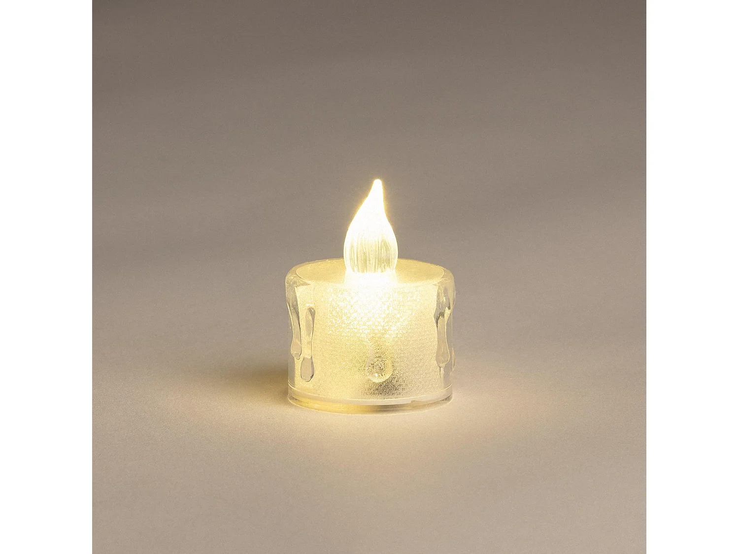 Candela LED a Pile da 5 cm Bianco Caldo 2700K