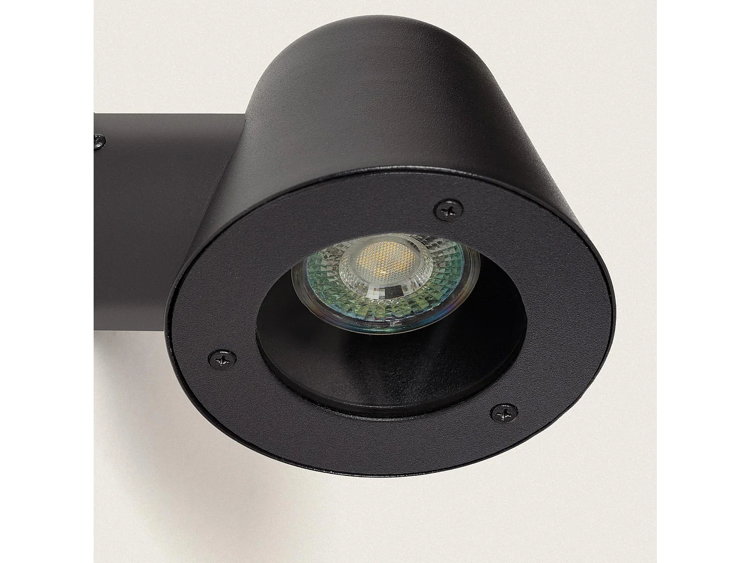 Applique da Parete per Esterni Acciaio Inox Oroco Nero Opaco