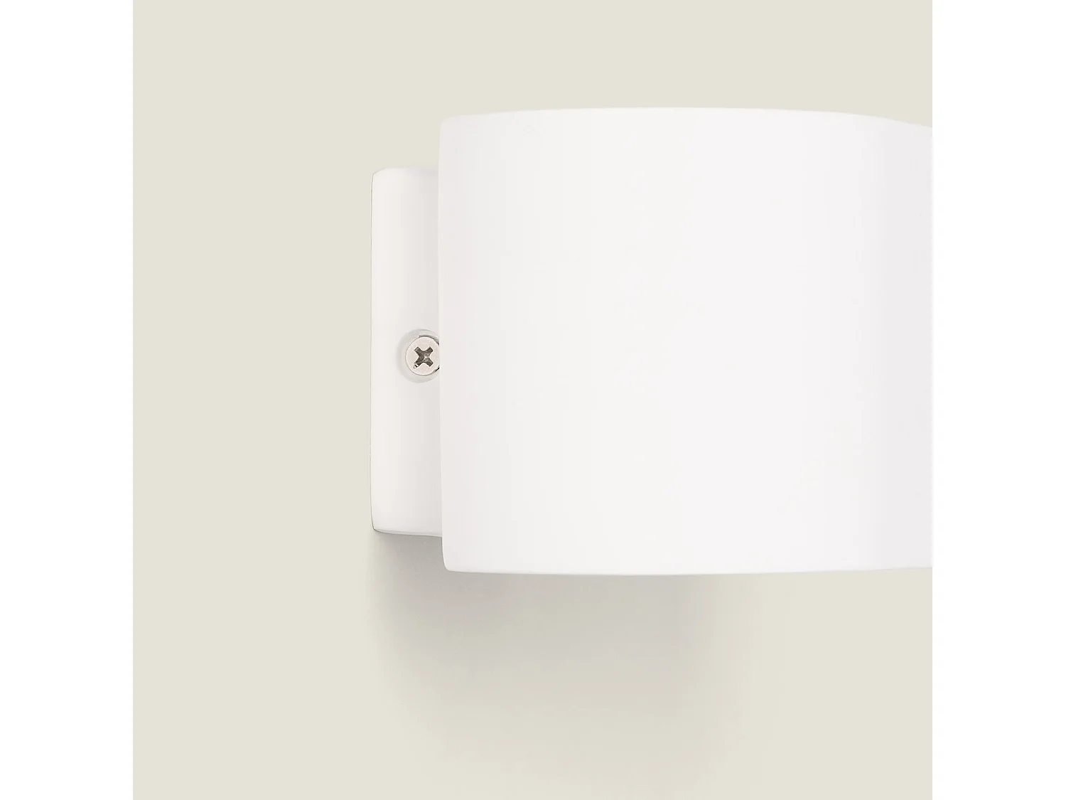 Applique Murale Plâtre Éclairage Double Face Merton Blanc