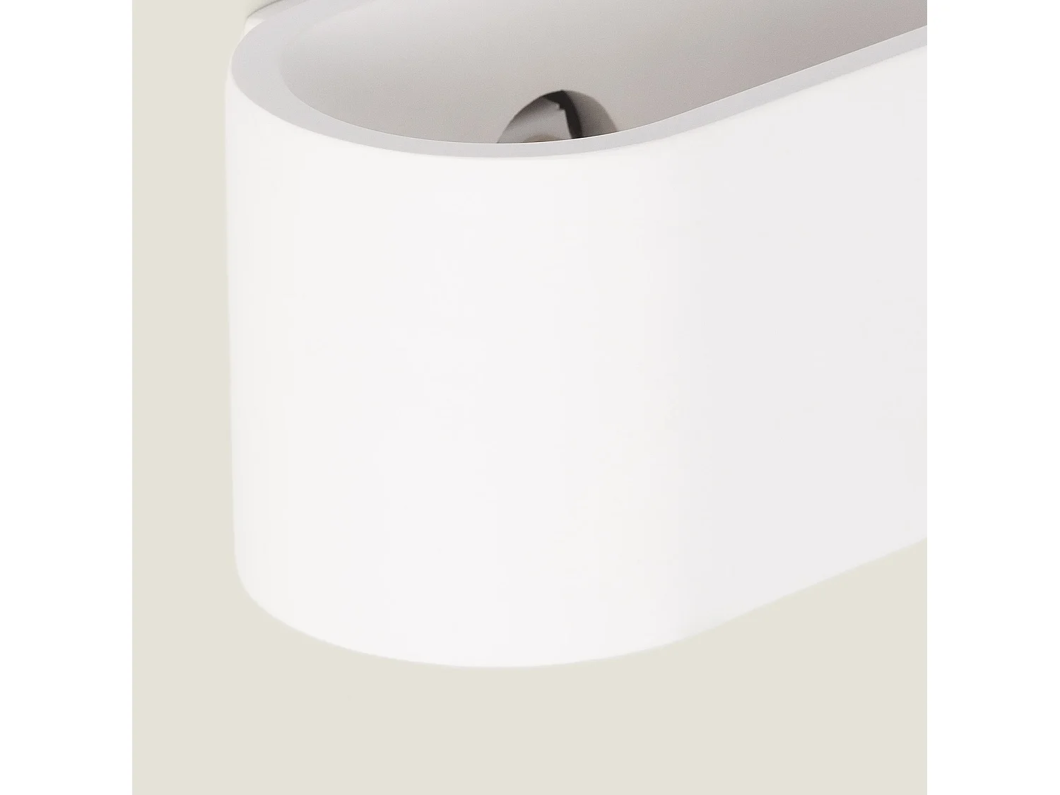 Applique Murale Plâtre Éclairage Double Face Merton Blanc