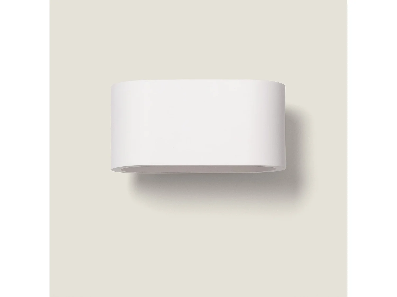 Applique Murale Plâtre Éclairage Double Face Merton Blanc