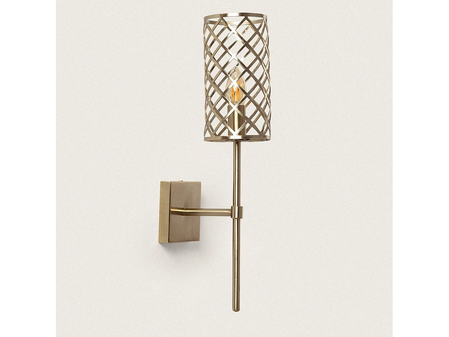 Lampada da Parete Metallo Camila Oro