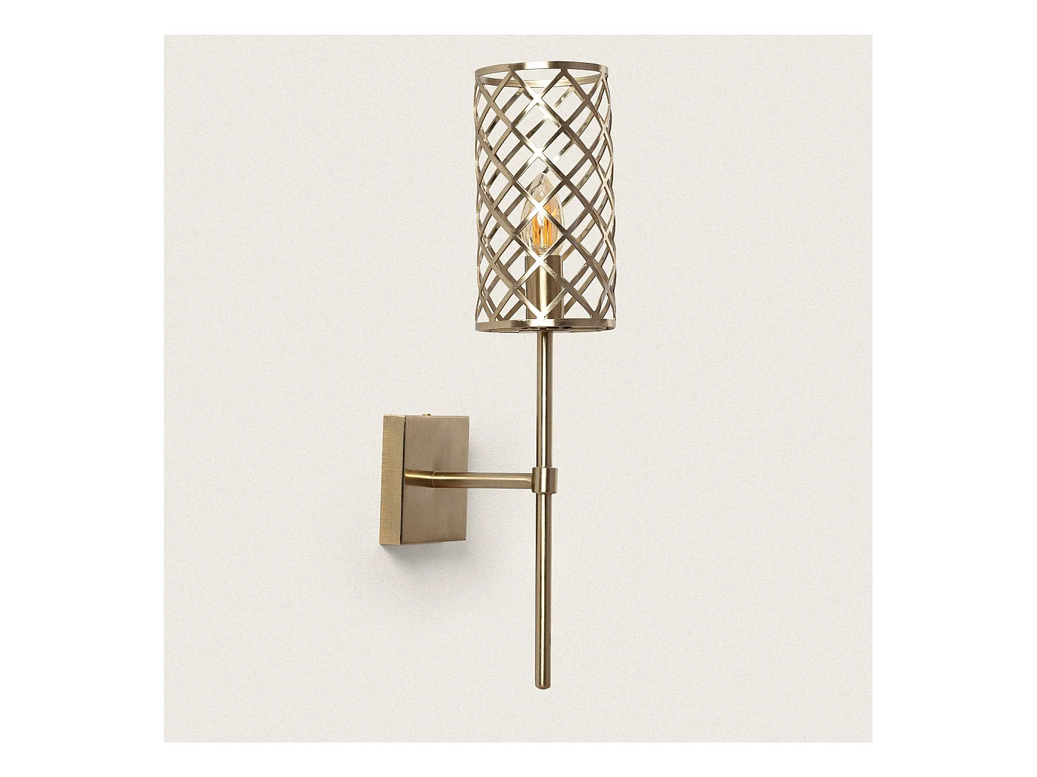 Lampe Murale Métal Camila Or