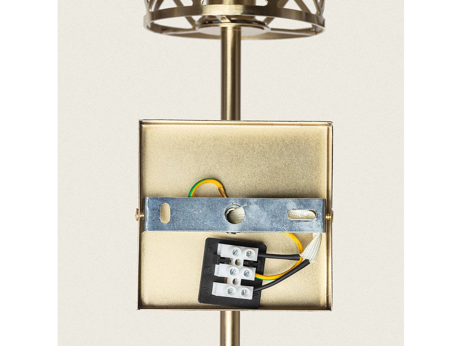 Lampe Murale Métal Camila Or