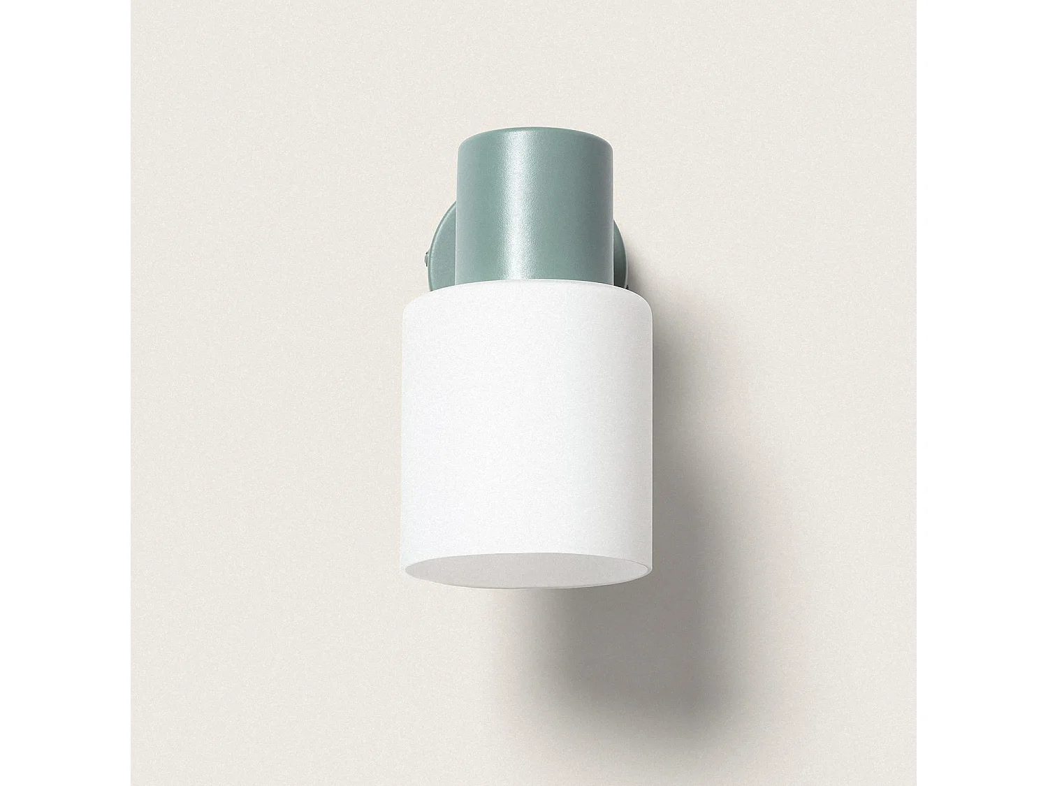 Applique Murale Orientable Métal et Verre Zion Vert Céladon