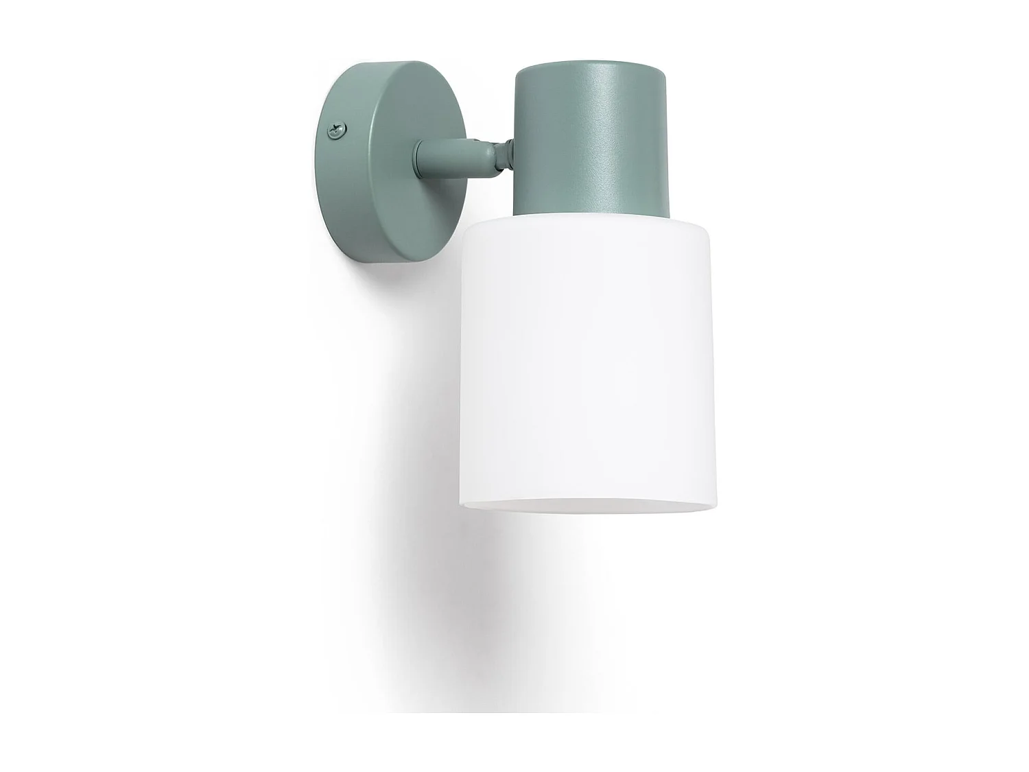 Applique Murale Orientable Métal et Verre Zion Vert Céladon