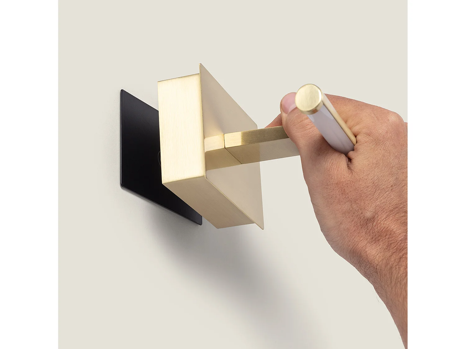 Aplique para Cuadros LED 1.6W Slimlight con Batería Dorado