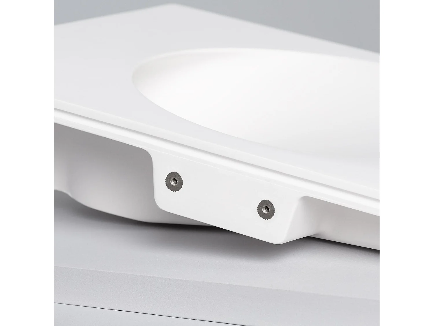 Aplique de Pared Integración Escayola/Pladur para Bombilla LED GU10 / GU5.3 Corte 353x293 mm Blanco