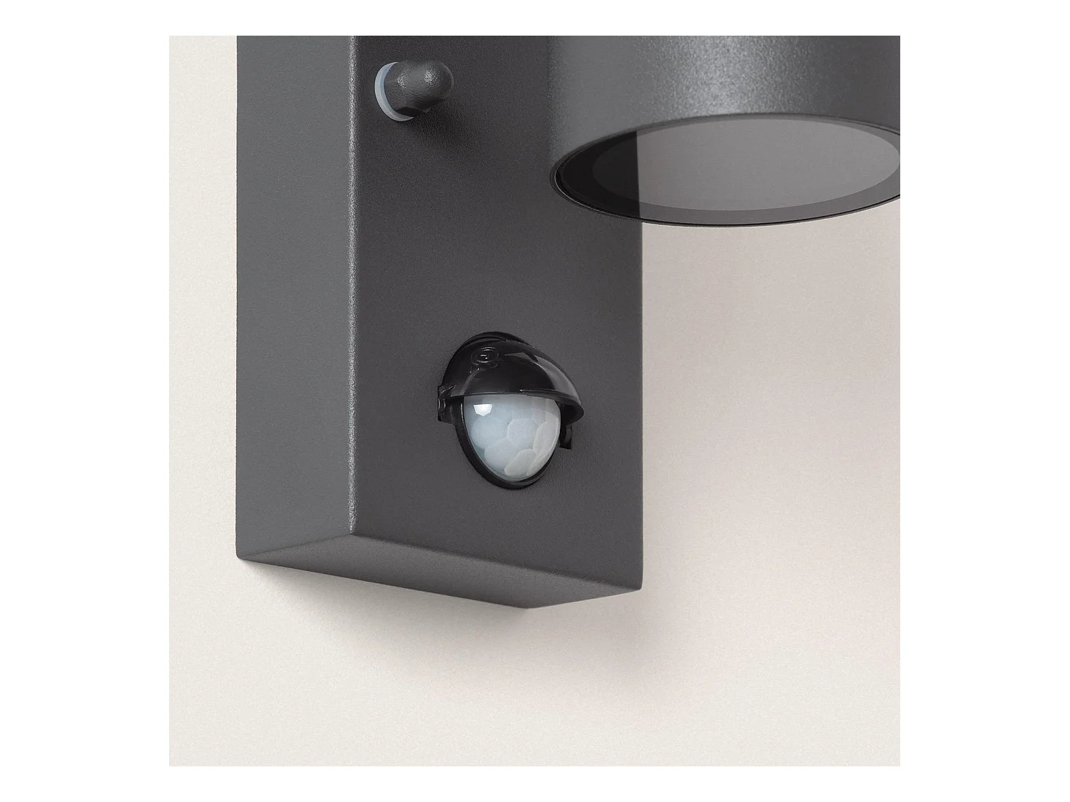 Aplique de Pared Exterior Acero Inoxidable con Sensor PIR Stone Antracita