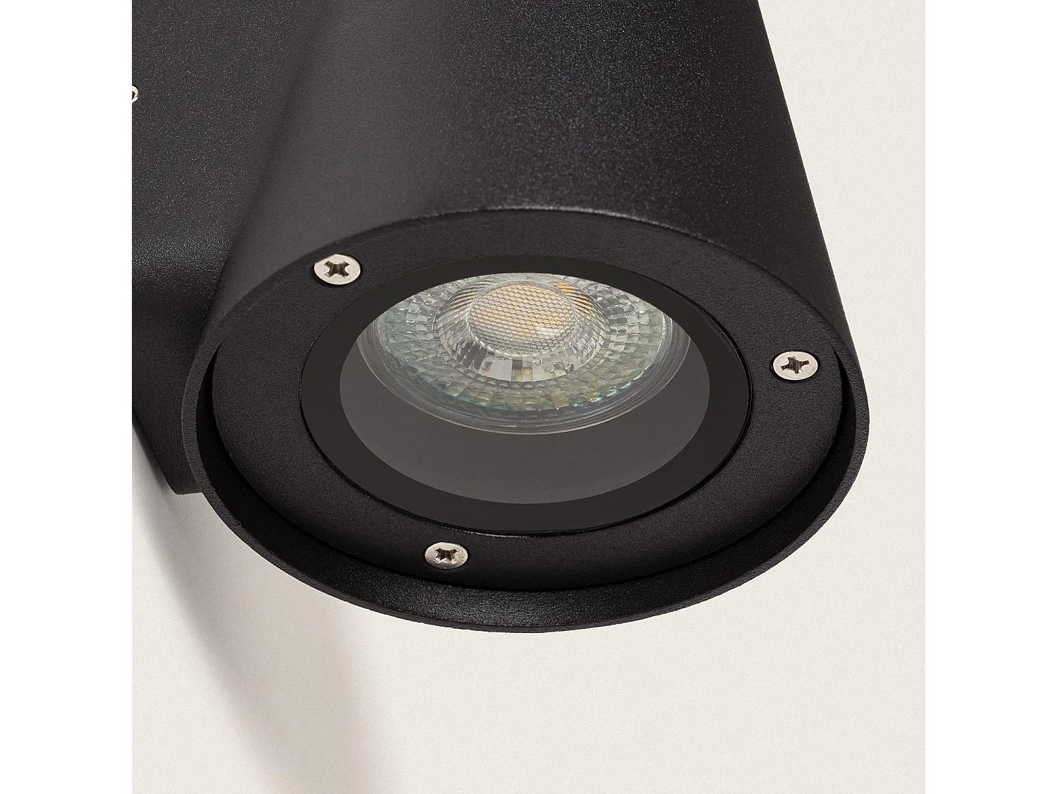 Applique Murale Extérieure Aluminium Darjan  Noir mat