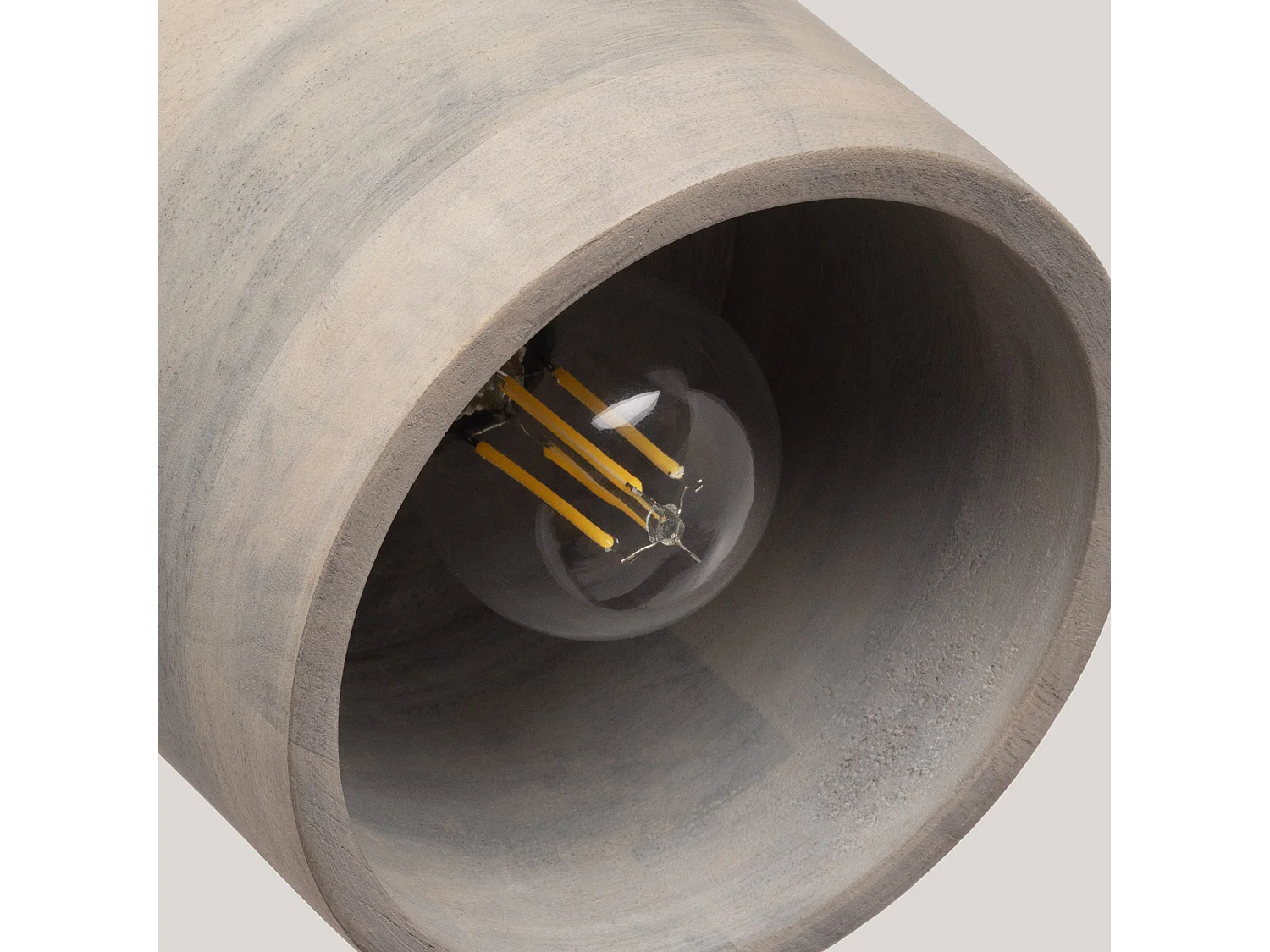 Applique Murale Bois Elba ILUZZIA Gris