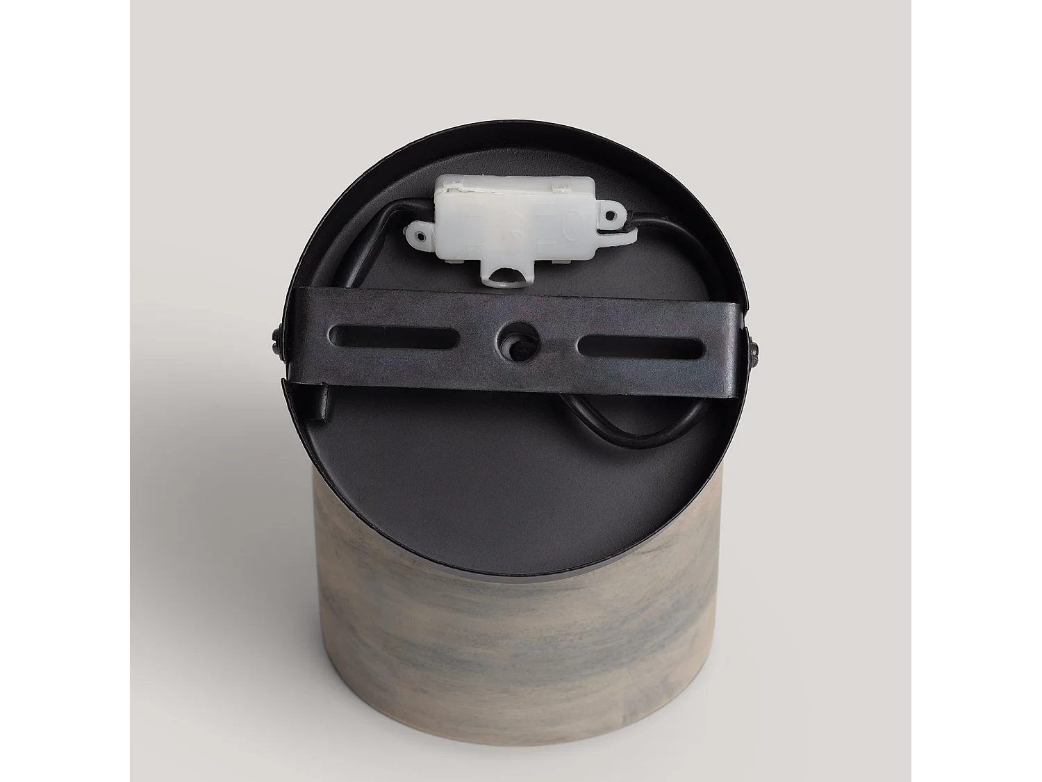 Applique Murale Bois Elba ILUZZIA Gris