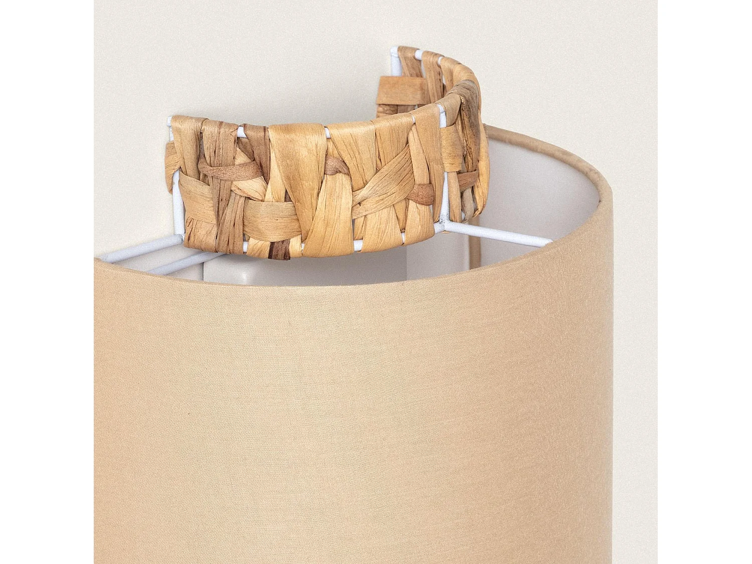 Applique da Parete Fibre Naturali Orleans Beige