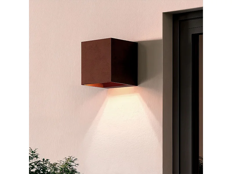 Applique da Parete per Esterno LED 10W Alluminio CCT Selezionabile Zephyr Antracite