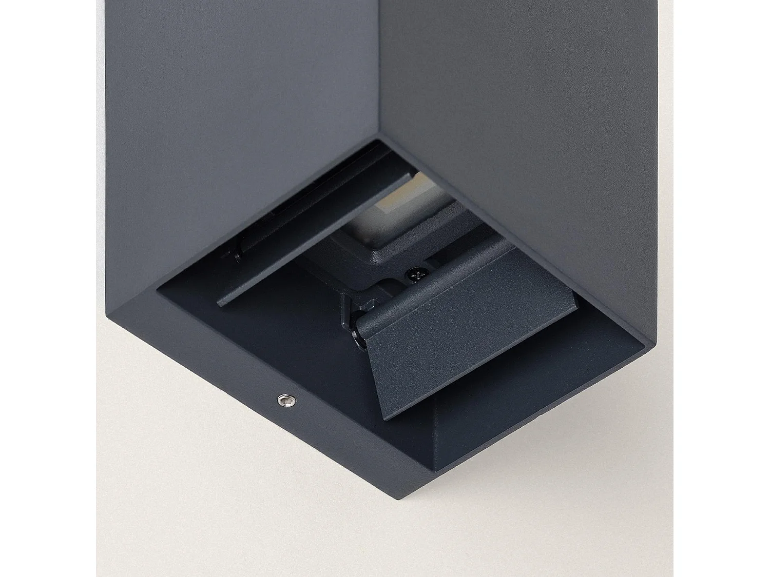 Applique da Parete per Esterno LED 10W Alluminio CCT Selezionabile Zephyr Antracite